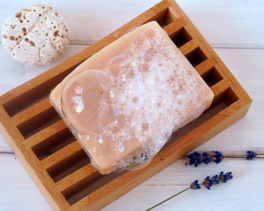Modrá púpava | Voňavé levanduľové mydlo s ovseným mliekom (100g)
