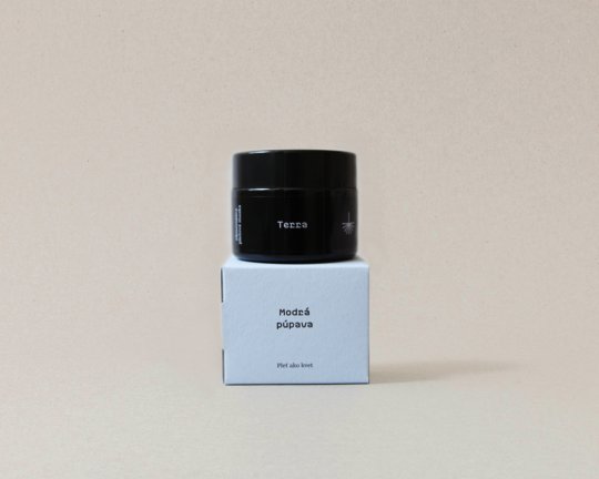 Modrá púpava | Terra - Obnovujúca pleťová maska s rašelinou (50ml)