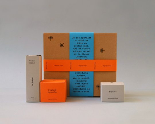 Modrá púpava | Darček pre muža - Vitalita - Kozmetický balíček (3 produkty)