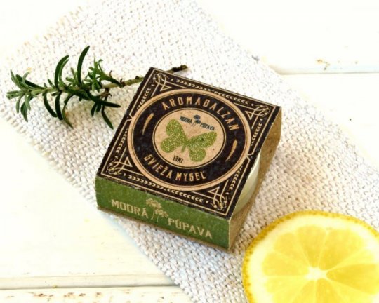 Modrá púpava | Svieža myseľ - aromabalzam (13 ml)