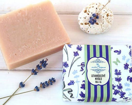 Modrá púpava | Voňavé levanduľové mydlo s ovseným mliekom (100g)